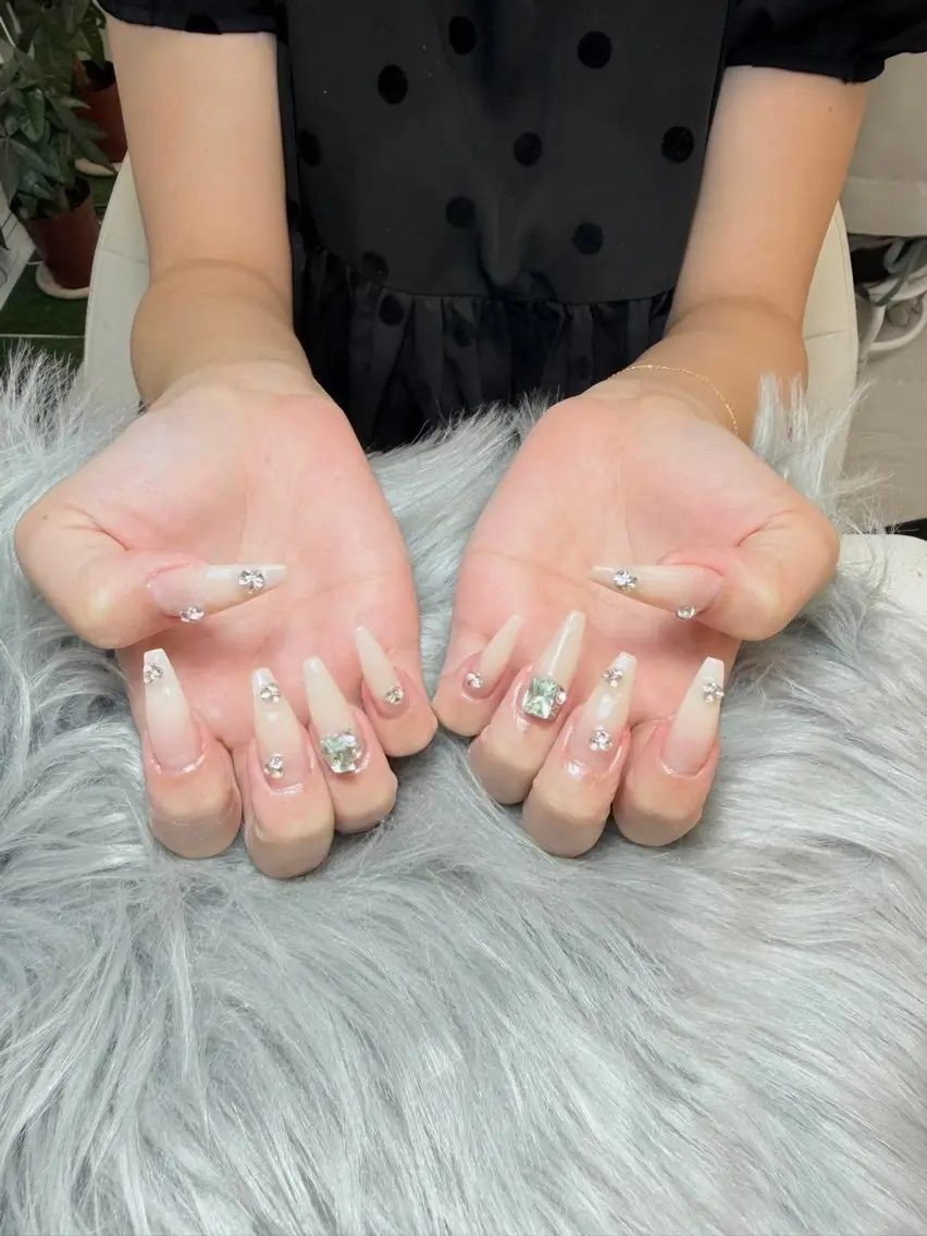 ネイル ANH ゴテゴテネイルのネイルデザイン