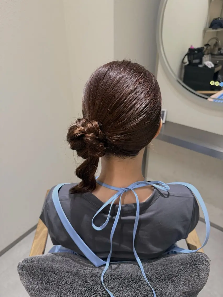 ヘアアレンジ ヘアセット 推し活・参列ヘア🎀 札幌ヘアセット専門のヘアスタイル