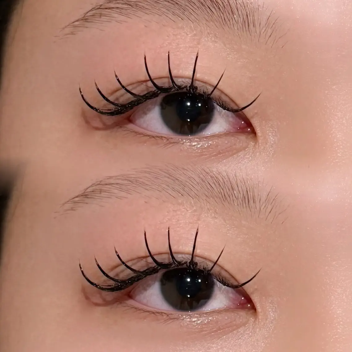 マツエク・マツパ フラットラッシュ Q-LASH Ricoのマツエク・マツパデザイン