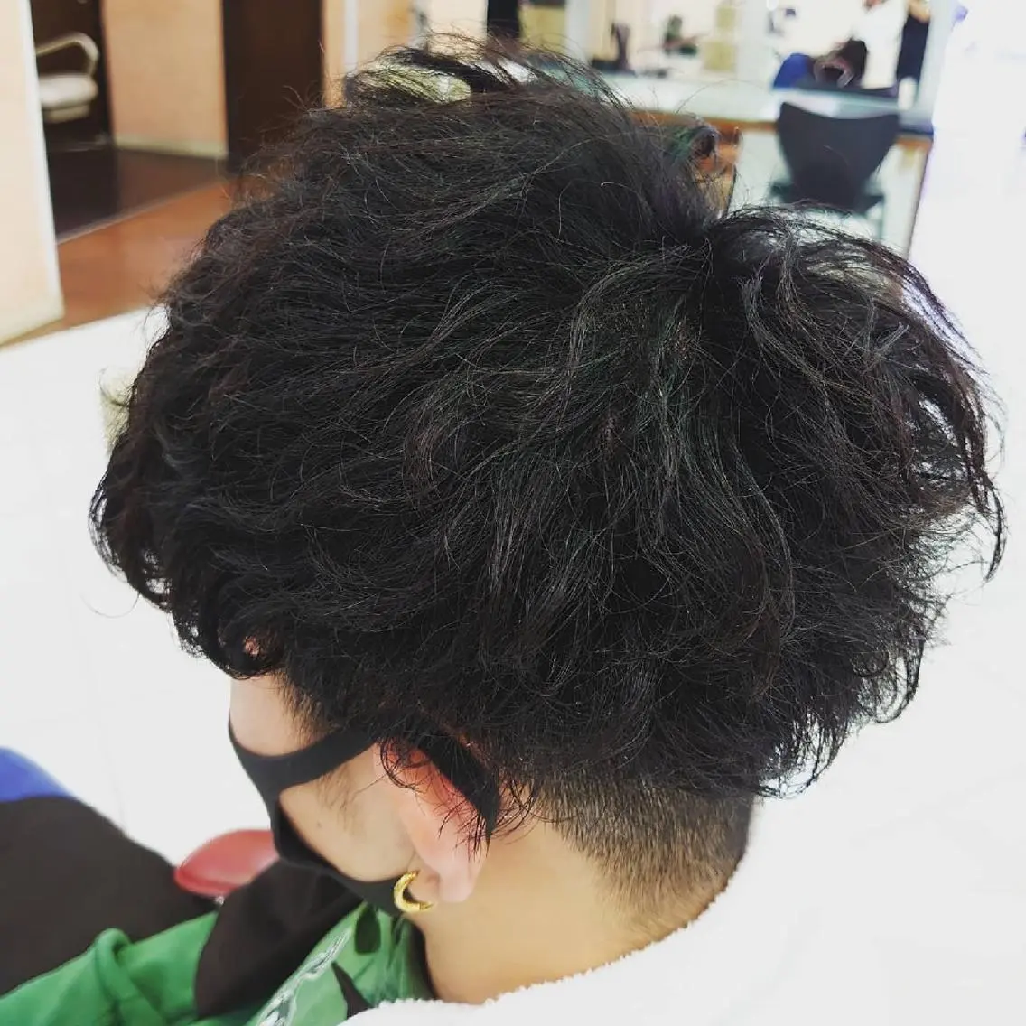 ショート パーマ メンズ マッシュ 🐺デザインウルフ / 一ノ瀬 凌🐺のヘアスタイル