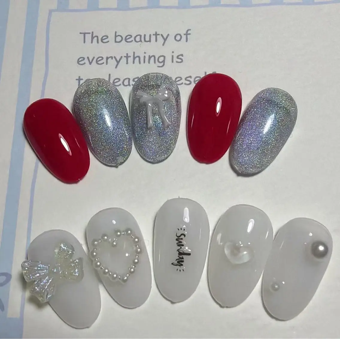 ネイル W・ lina  nailのネイルデザイン