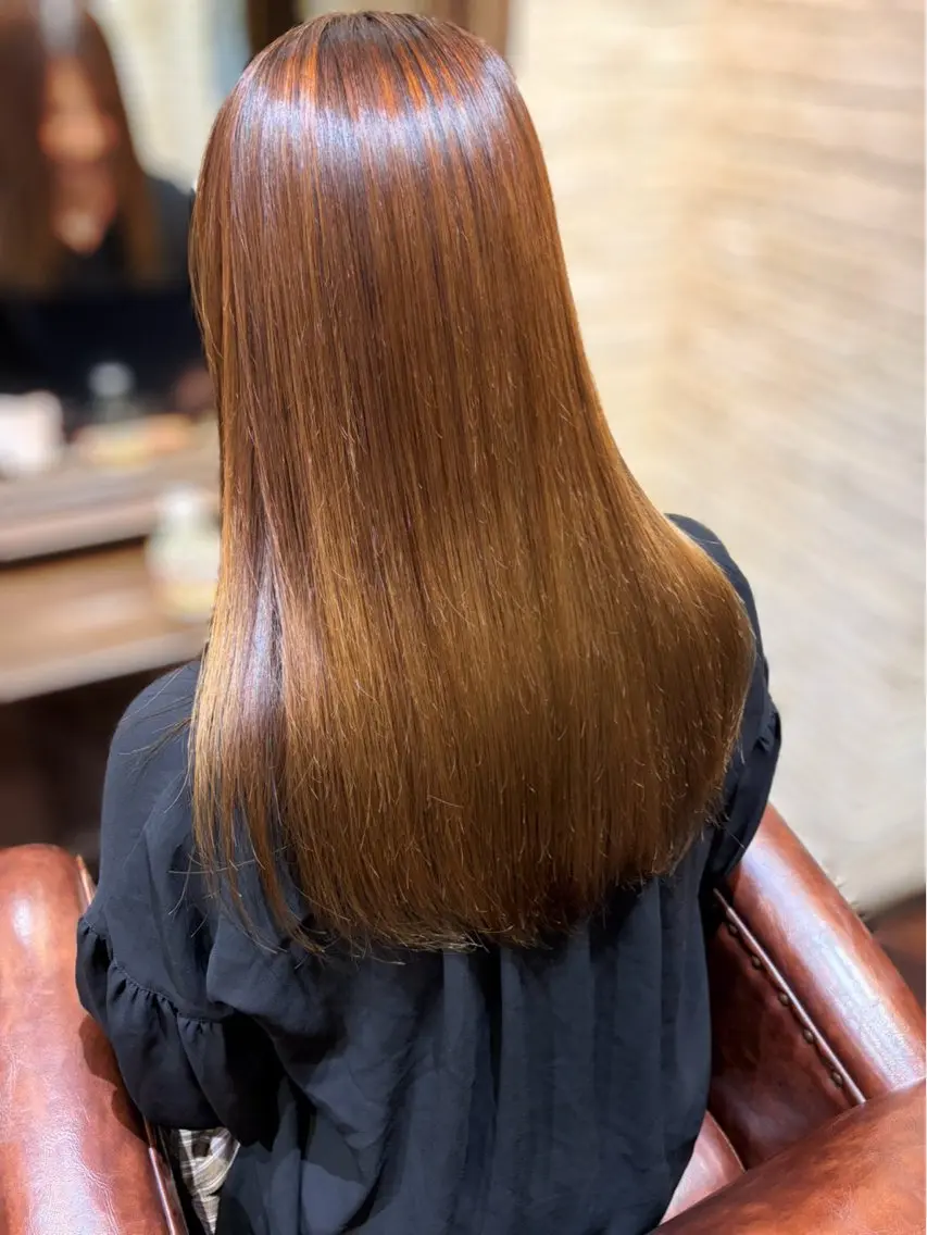 ロング しみず りぶのヘアスタイル
