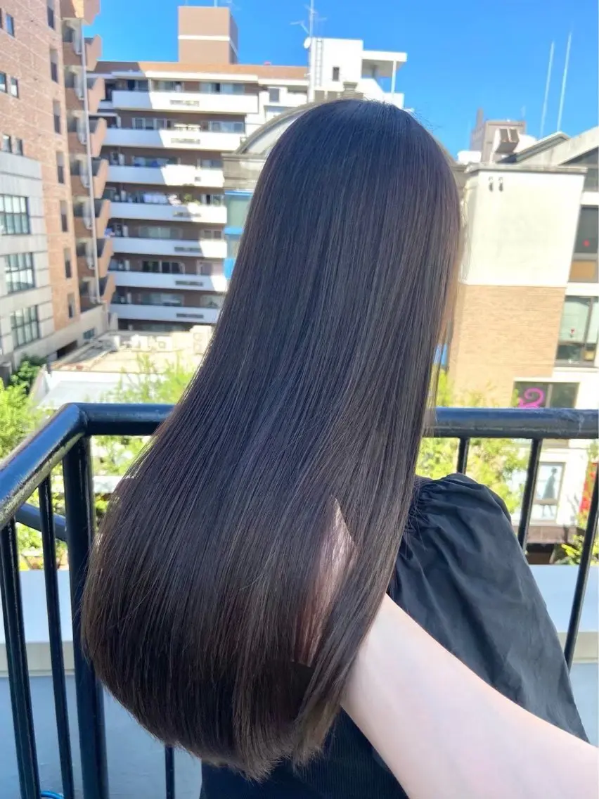 ロング トリートメント ﾐﾕ Day&Nightのヘアスタイル
