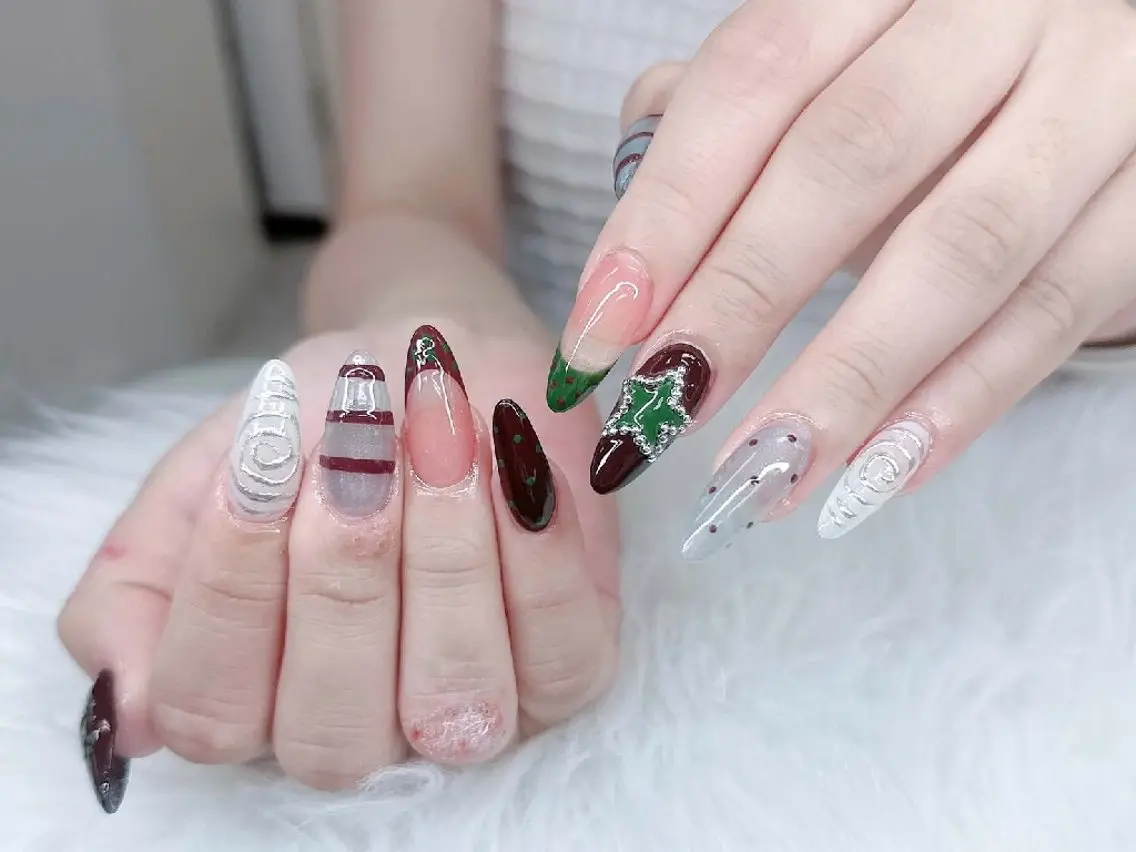 メンズ ハンドネイル ハンドケア Miyu.nail まりんのネイルデザイン