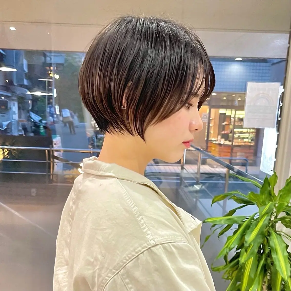 ショート 丸みショート ショートヘア メンズ特化 刈り上げない/金井のヘアスタイル