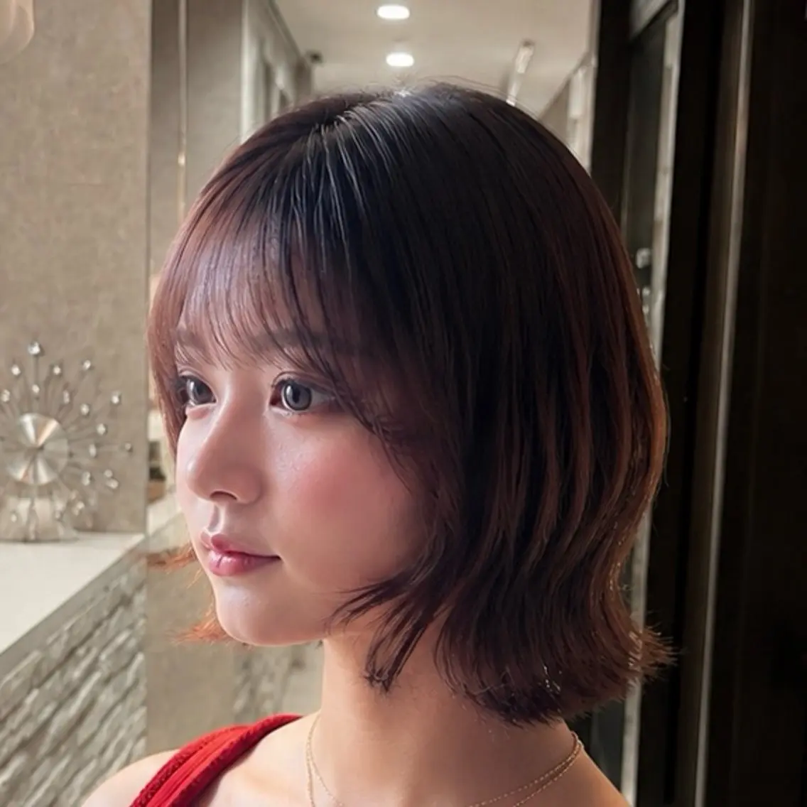 ショート 🖤韓国系🇰🇷カ ラーkokona🖤のヘアスタイル