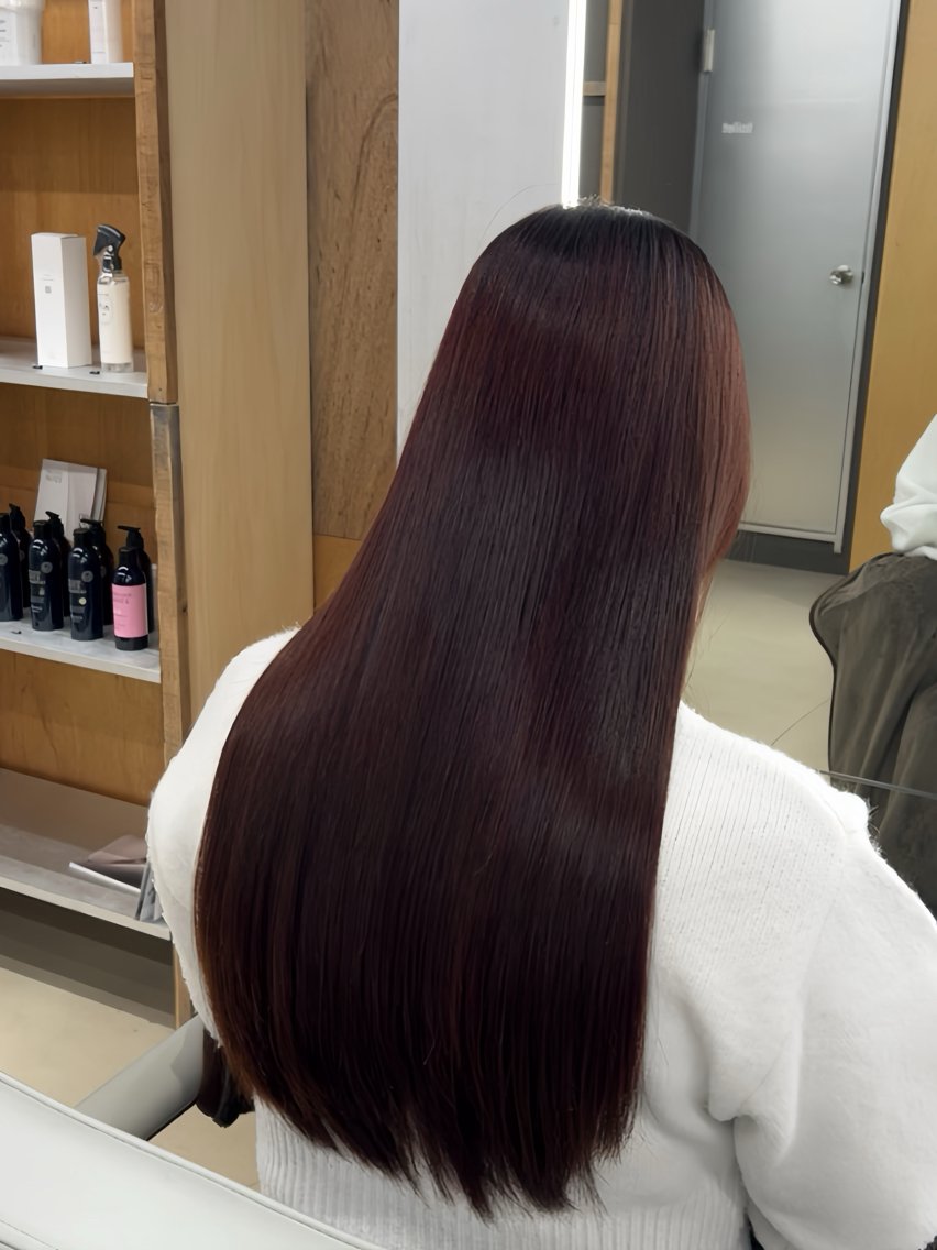 カラー ヘアカラー トリートメント 渡辺 愛里のヘアスタイル