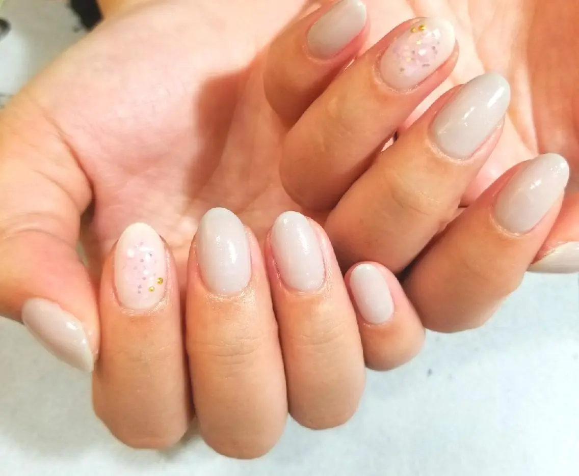 ネイル アートネイル ワンカラーネイル nijiiro🌈 サトウのネイルデザイン