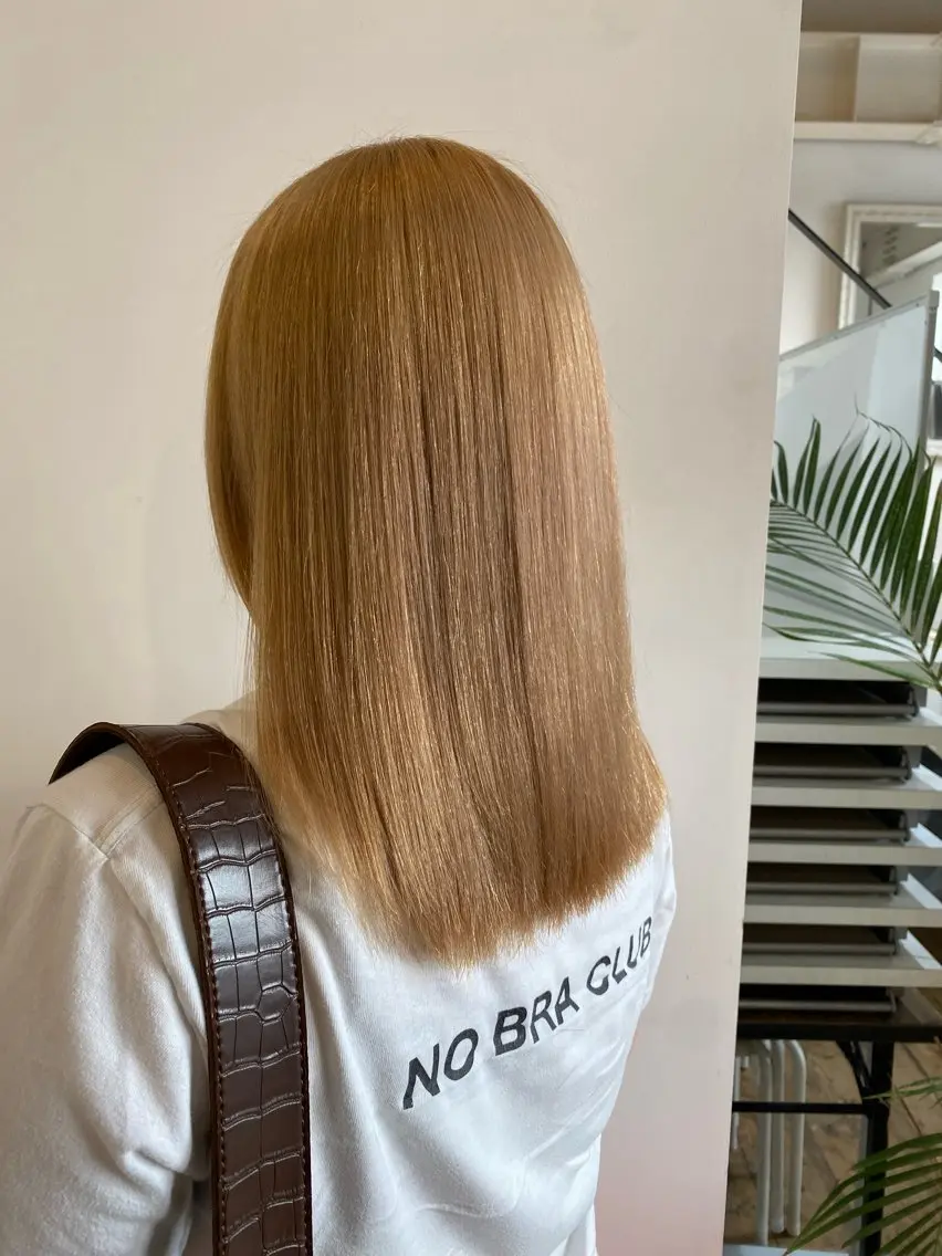 縮毛矯正 BRAS ナカガワのヘアスタイル
