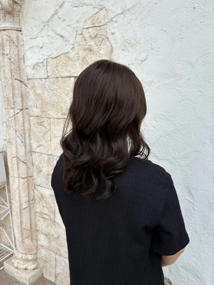 カラー ヘアカラー 永井 麻美のヘアスタイル