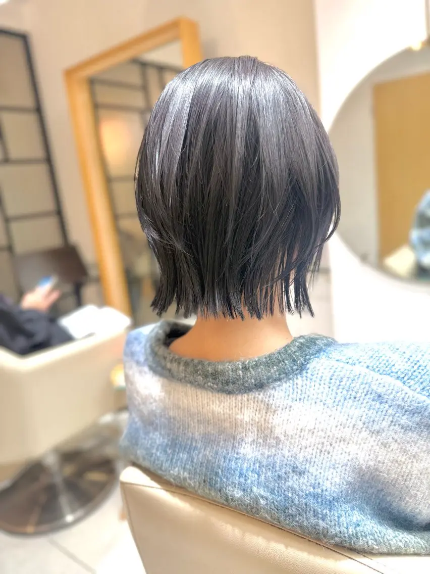 黒染め無し🖤透明感トーンダウンの写真