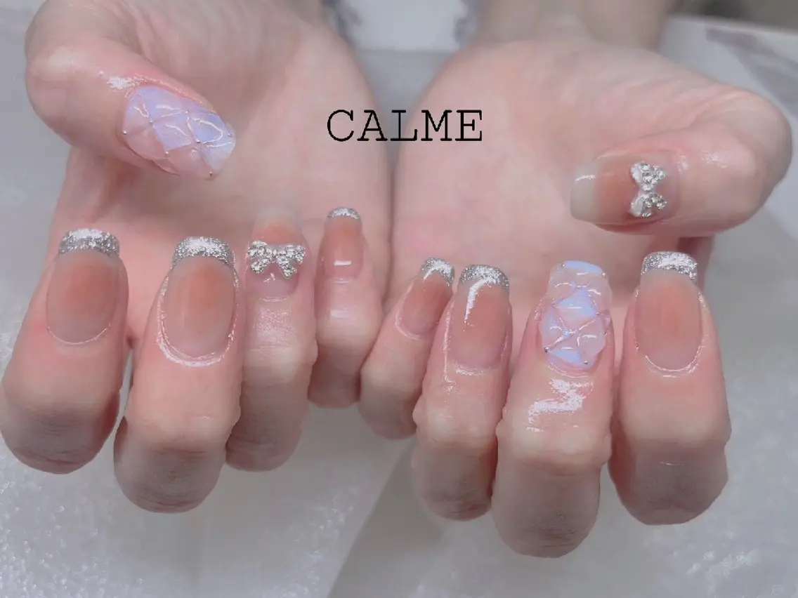 ネイル 持ち込み CALME ♡のネイルデザイン