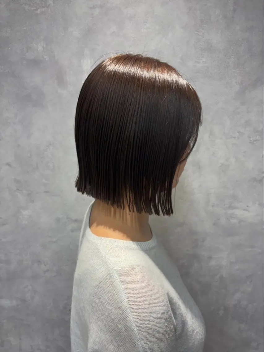 ミディアム カラー Cocosia 山口のヘアスタイル