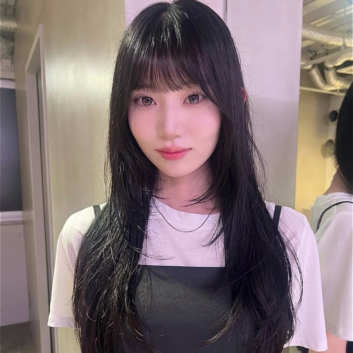 ロング ヘアカラー fev kihoのヘアスタイル