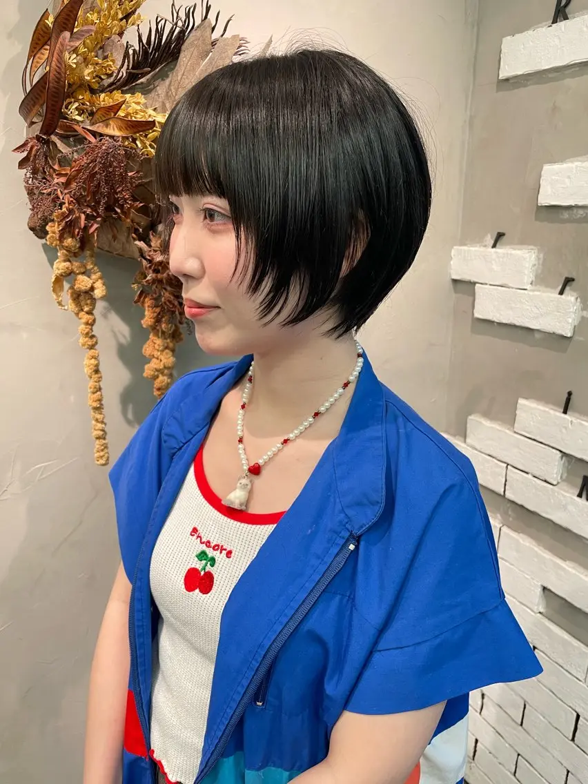 ショート 顔周りカット レイヤーカット ショート特化✂️ harukaのヘアスタイル