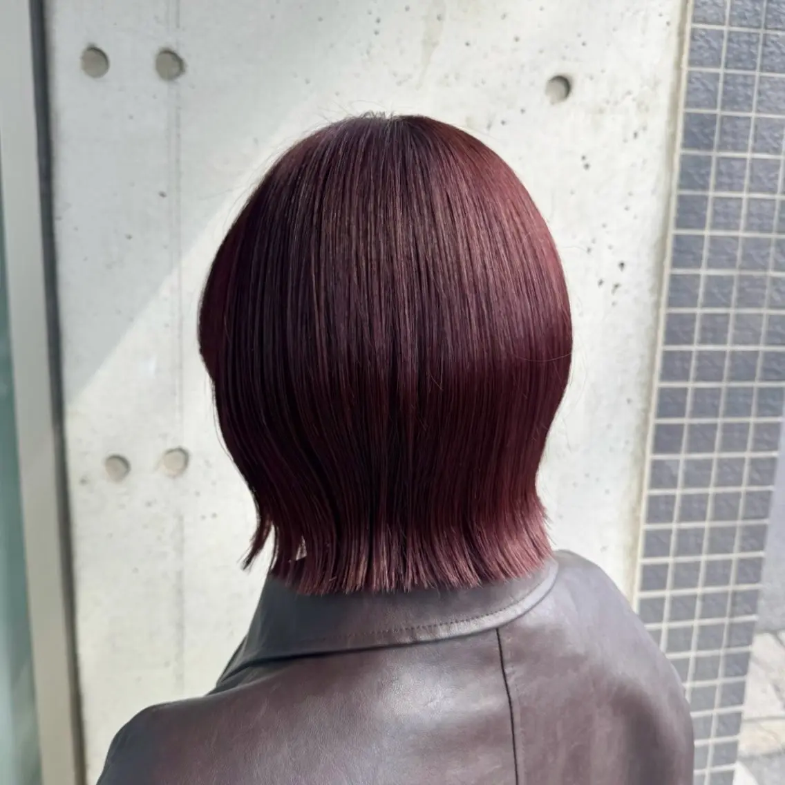 ショート カラー カット ヘアカラー トリートメント 田島拓海 ボブカットのヘアスタイル