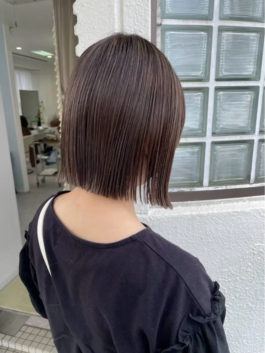 カット+艶カラー🫧の写真