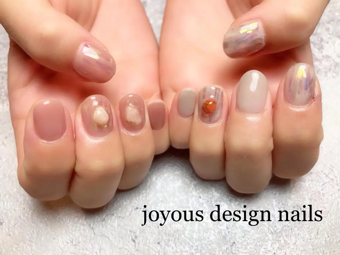 ネイル アートネイル ニュアンスネイル ハンドネイル jdn kayokoのネイルデザイン