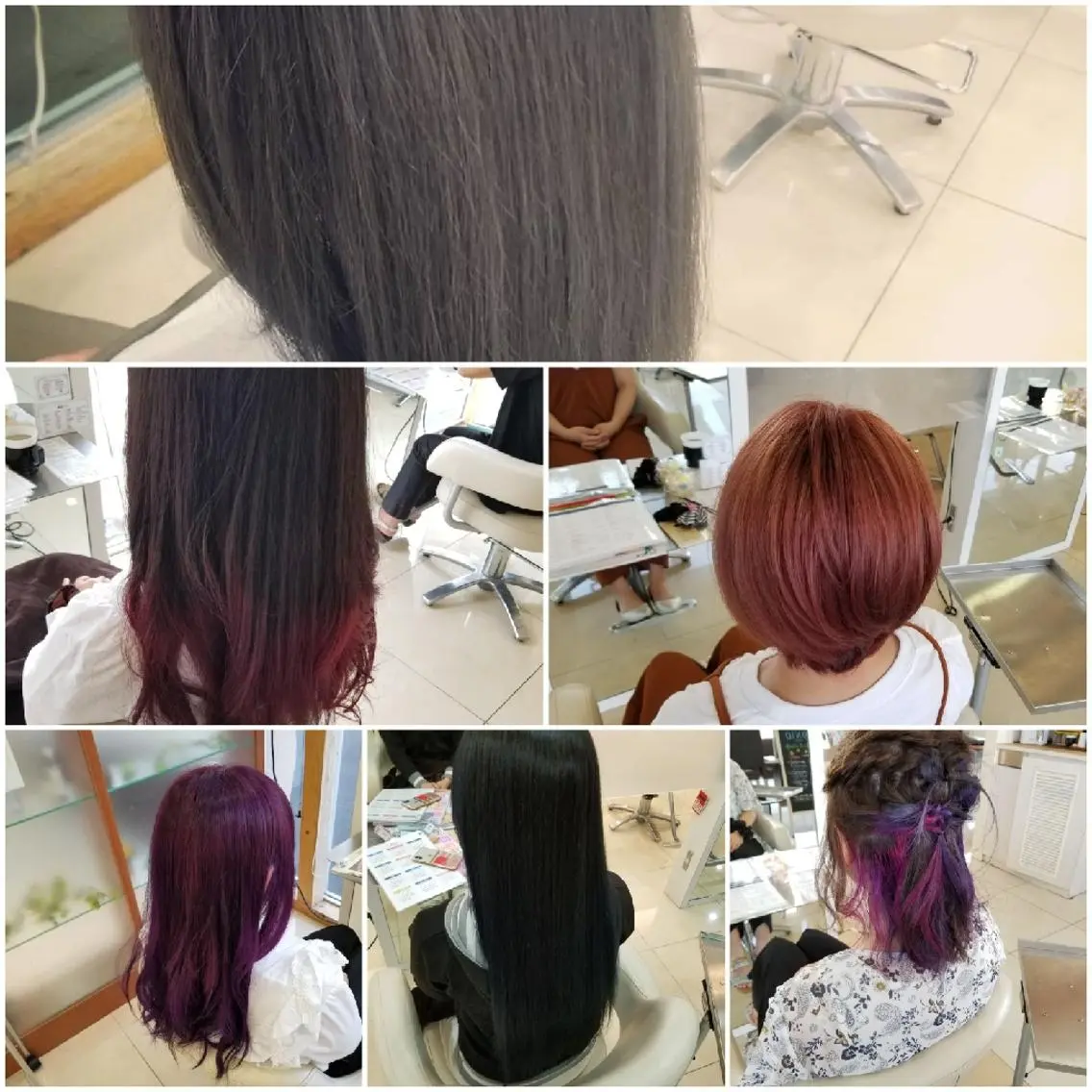 カラー SALOWIN栄 高須大貴のヘアスタイル