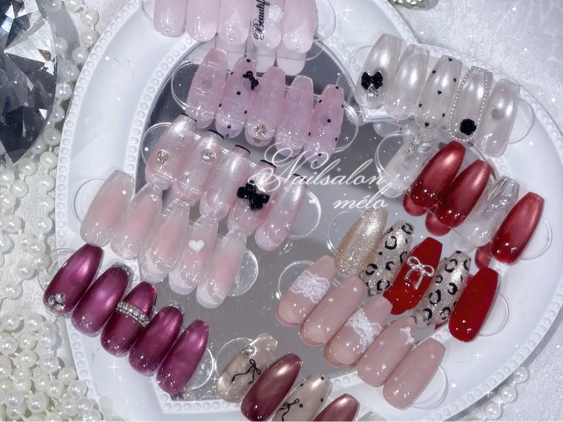 ネイル ハンドネイル Nailsalon mélo ももか🩷のネイルデザイン