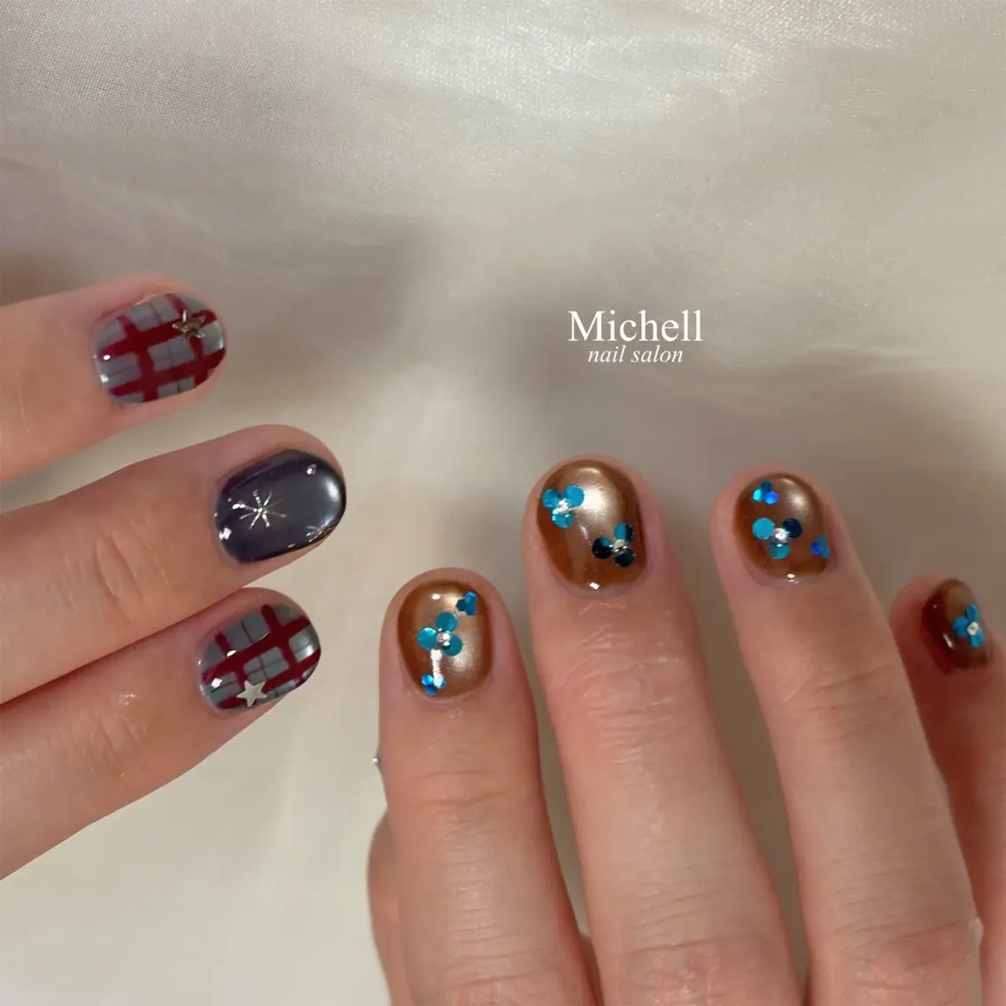 ネイル 持ち込み ハンドネイル Michell_ dianaのネイルデザイン