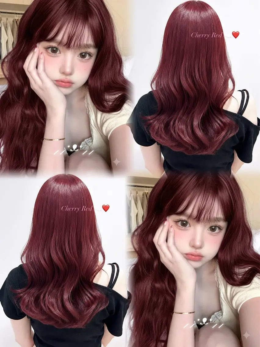 【🍒人気menu🍒】ブリーチなしWカラー➕3stepトリートメント♡♡の写真