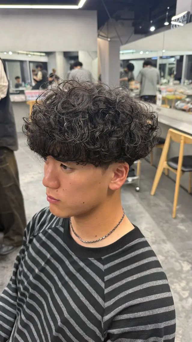 パーマ 学生 カット パーマ fifth あつきのヘアスタイル