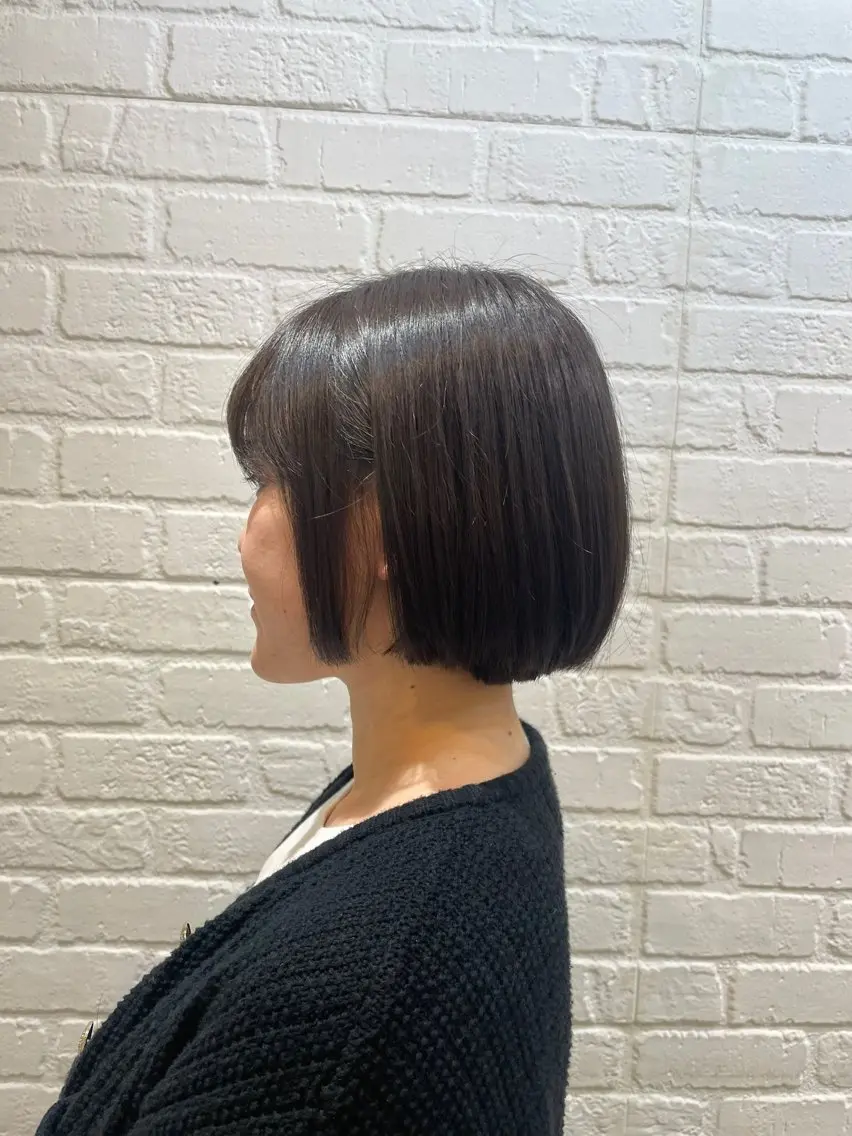 ショート ショートボブ ボブ ショートヘア カラーお任せ下さい ✨️おかだまなみのヘアスタイル
