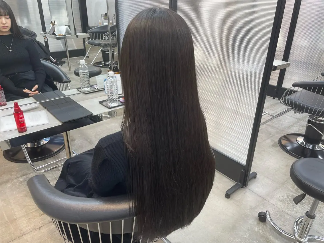ロング 縮毛矯正 トリートメント メンズ指名No.1 ✂︎松本明日翔のヘアスタイル