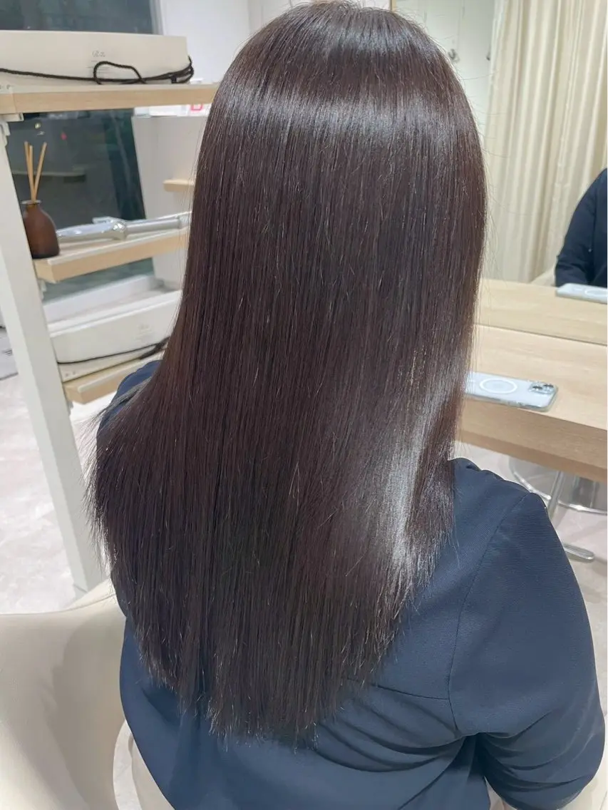 セミロング 坂上 桜香のヘアスタイル