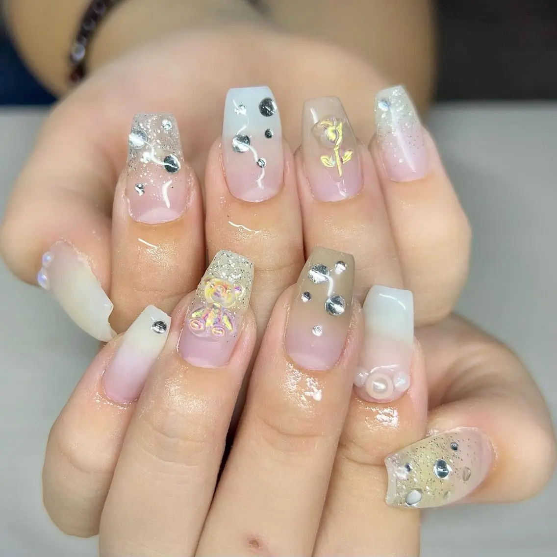 ネイル ハンドネイル 【Yappy🌈】 💖P-tanaのネイルデザイン