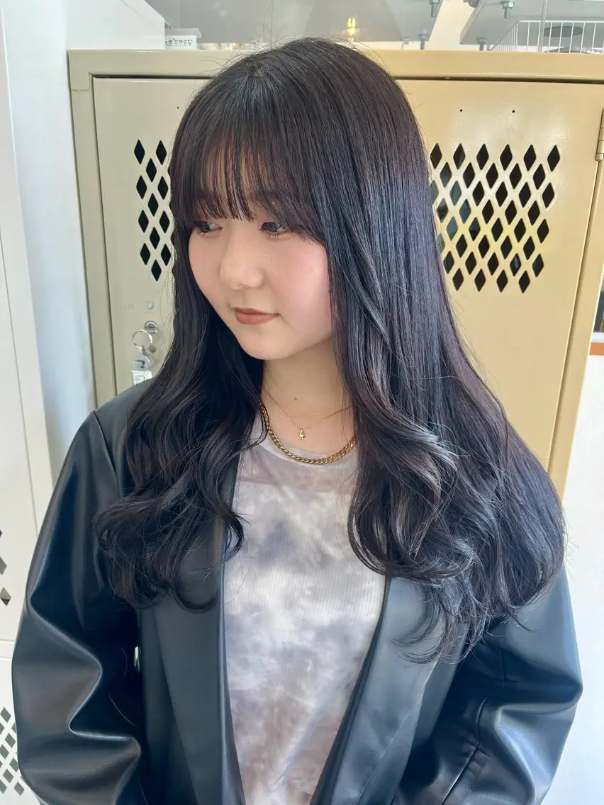 ロング カラー ヘアカラー トリートメント 🌼sunc HINAMI🌼のヘアスタイル