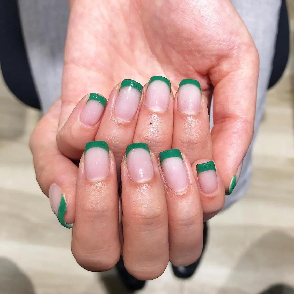 【オフなし】フレンチネイルの写真