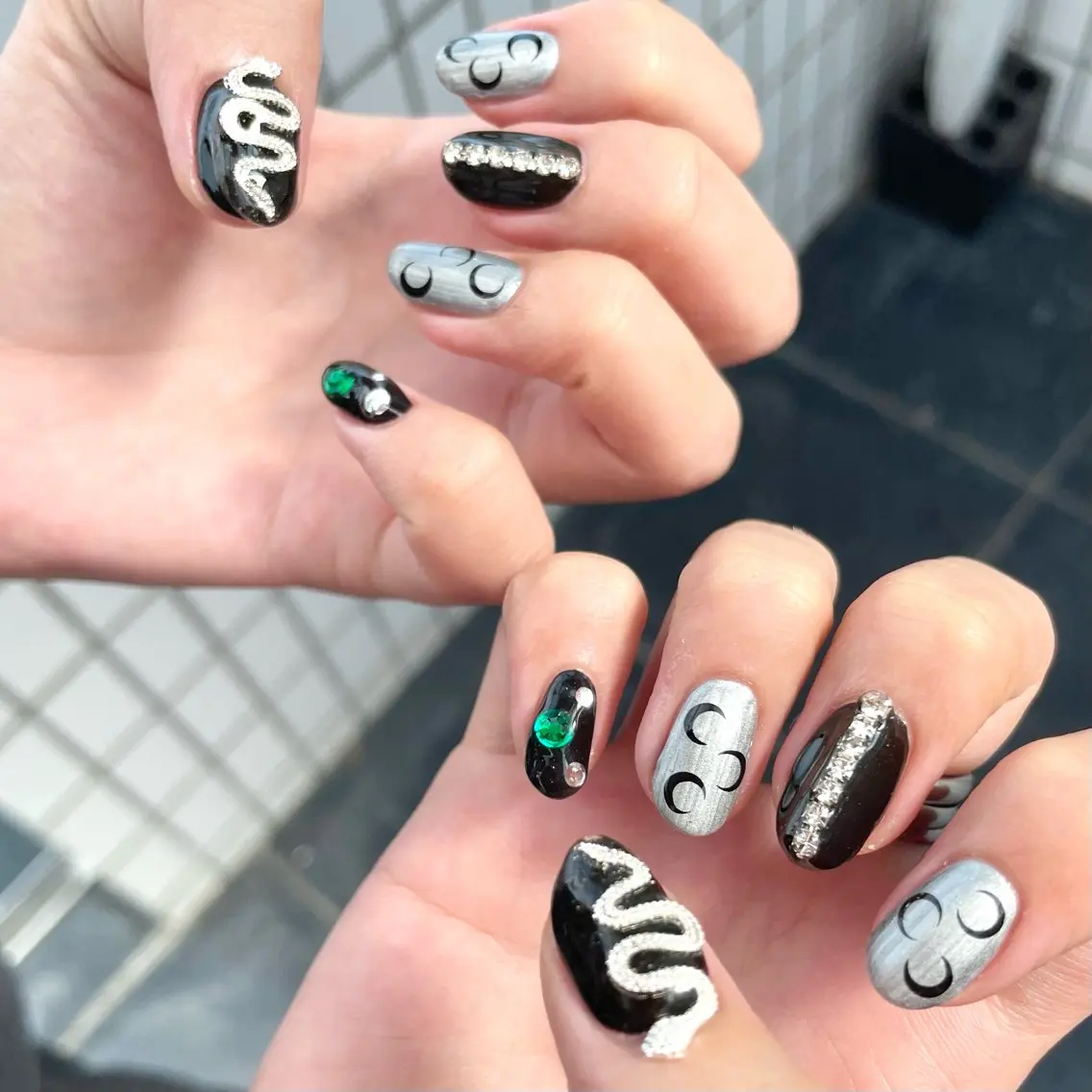 ネイル ハンドネイル Nail ヌシん家 AKANEのネイルデザイン