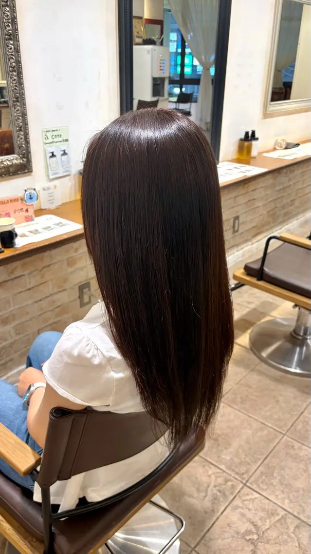 セミロング 🫧 舘藤 陽菜 🤍のヘアスタイル