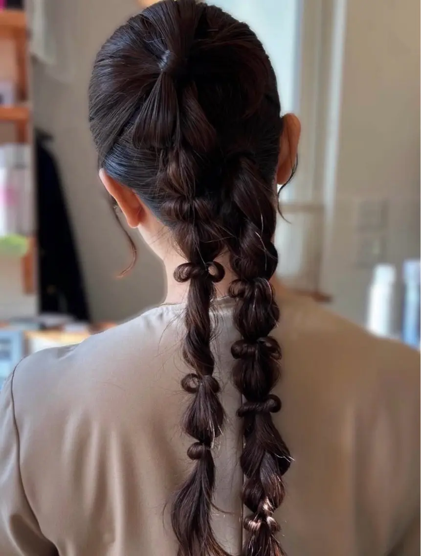 ロング ヘアアレンジ ヘアセット 深愛 /miaのマツエク・マツパデザイン