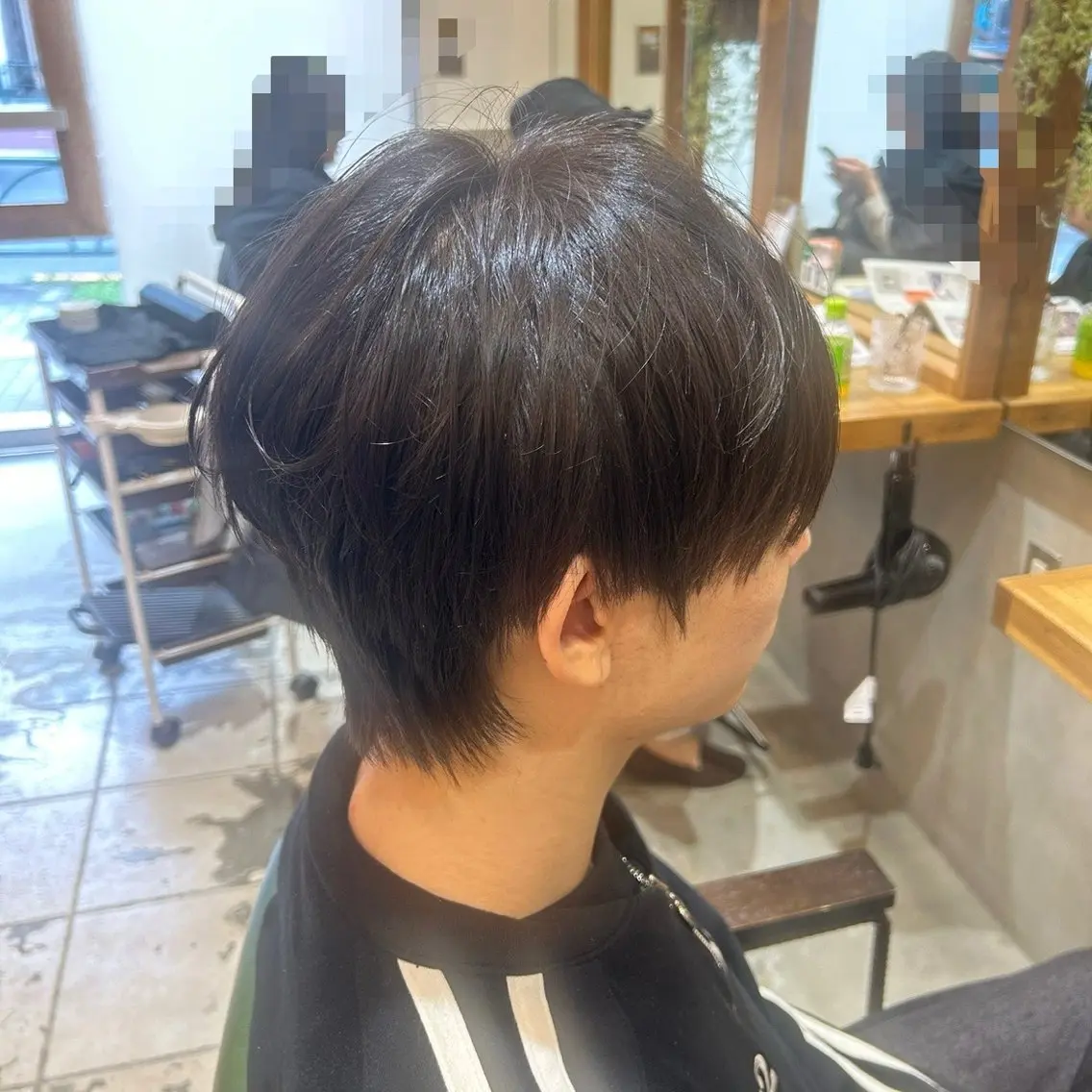 メンズ カット 若狭 彩花のヘアスタイル