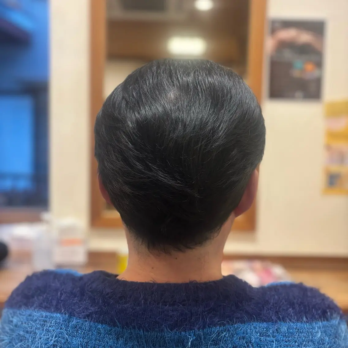 カラー Beam 深澤のヘアスタイル