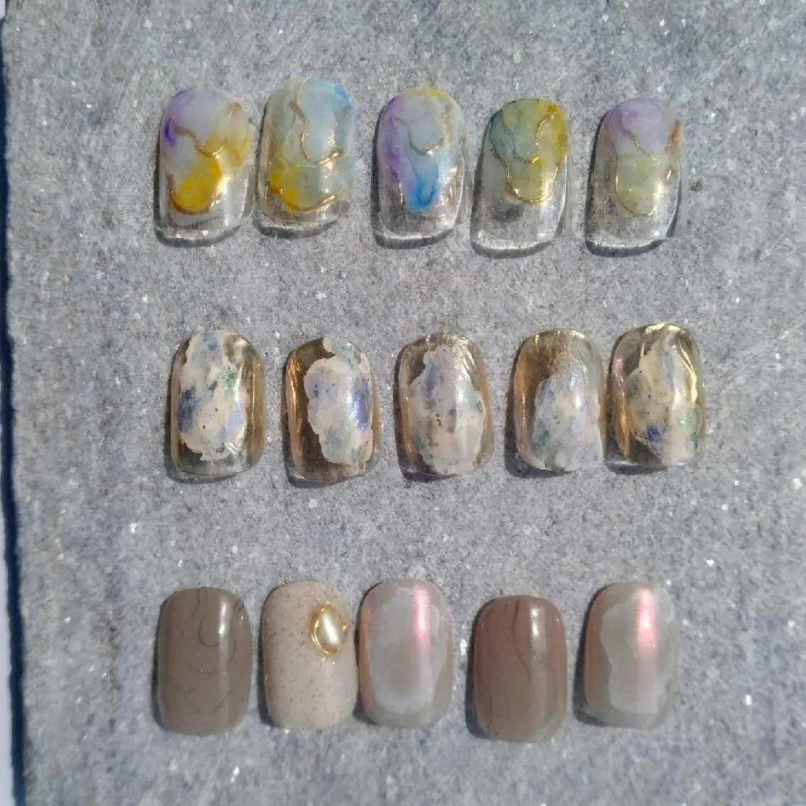 ネイル ニュアンスネイル ハンドネイル Nailsalon manoのネイルデザイン