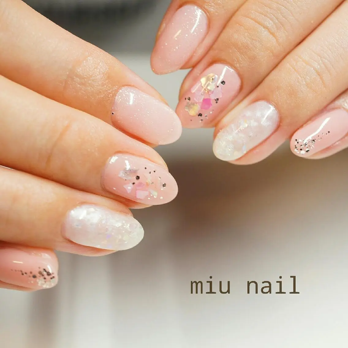 ネイル アートネイル ワンカラーネイル MIU nailのネイルデザイン