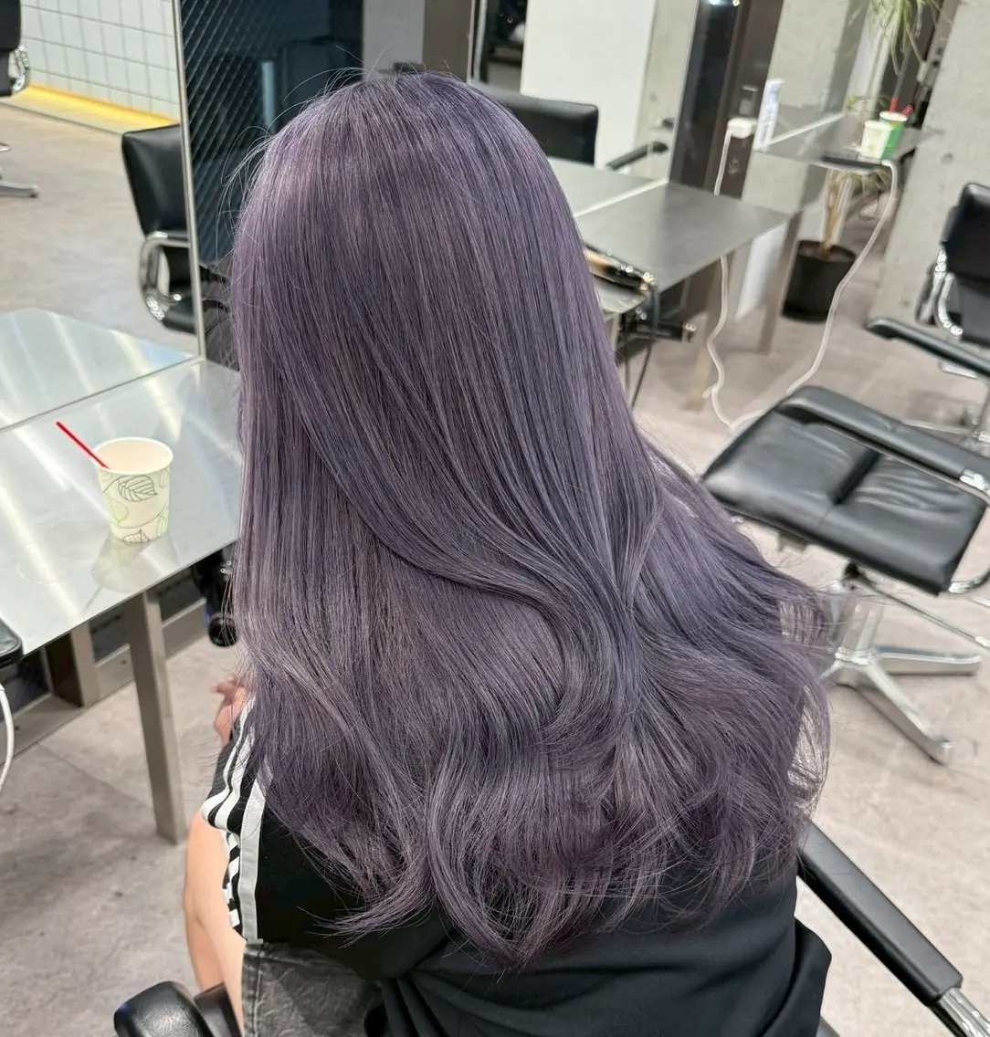 ロング カラー ヘアアレンジ カラーモデル 募集中/なお🎀のヘアスタイル