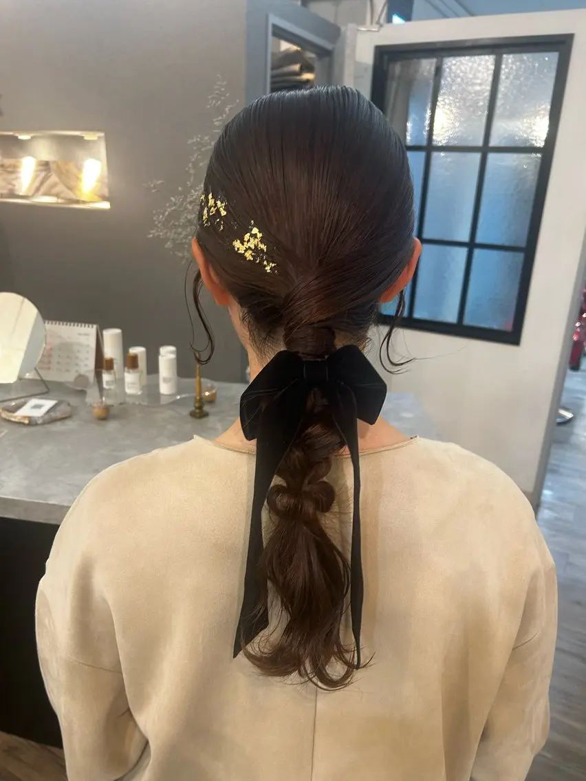 ヘアアレンジ ブリーチ/ヘアセット 🪞🌙minamiのヘアスタイル