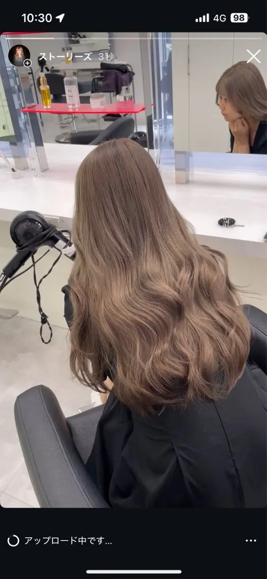 ロング カラー ヘアアレンジ 韓国メンズヘア 🪽maika🪽のヘアスタイル