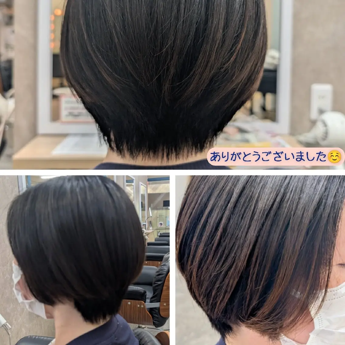 ショート カット トンプソン しみず👩のヘアスタイル