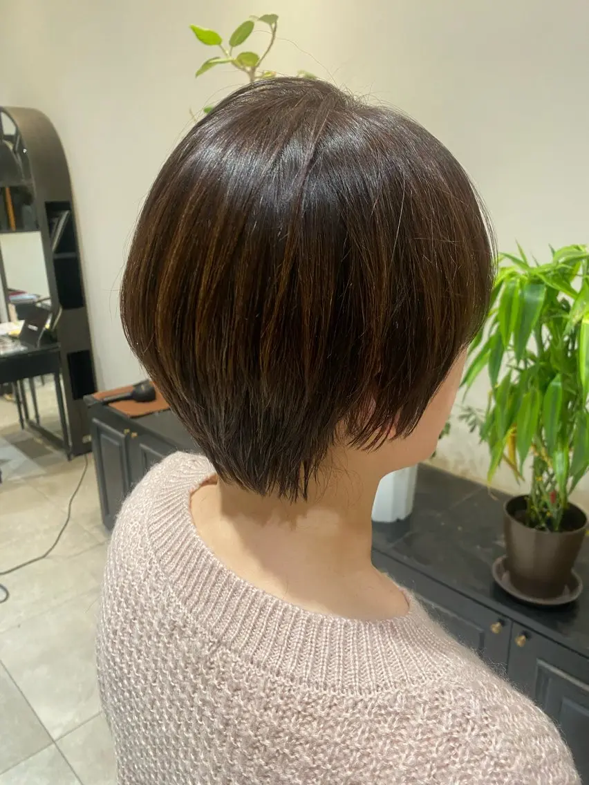 ショート 永田 幸枝のヘアスタイル
