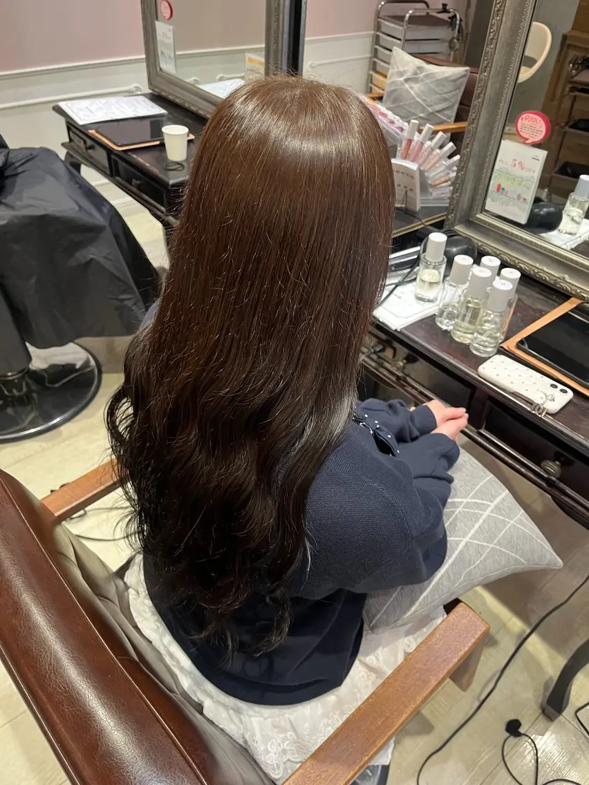 【リピーター様限定】/透明感color + 3step treatment🌻の写真