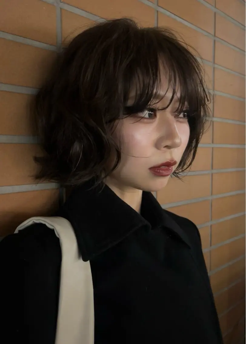 パーマ カット パーマ momona english okのヘアスタイル
