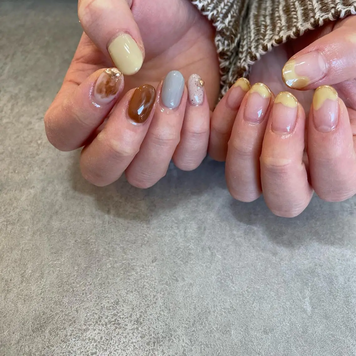 ネイル フレンチネイル Nail Salon Gummi.のネイルデザイン