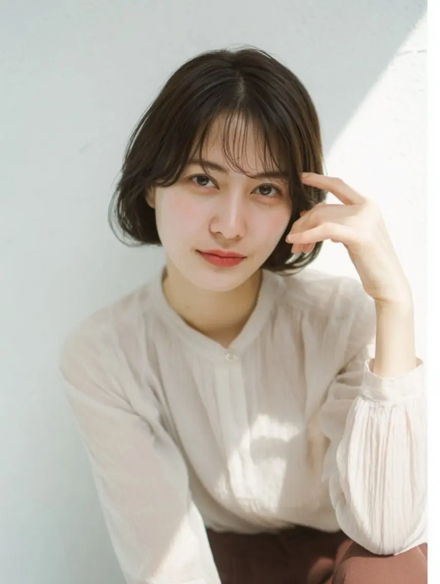 ミディアム VIE.ORNER 浦安店 三上真弥のヘアスタイル