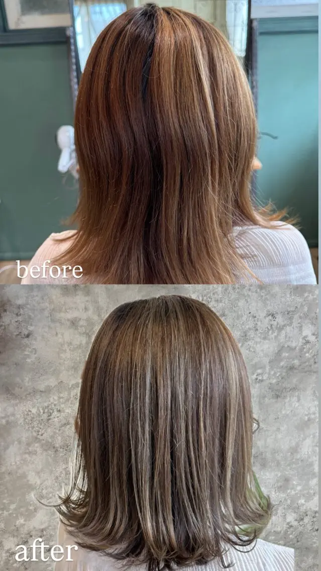 カラー 【モデル募集中】 RIRIKAのヘアスタイル
